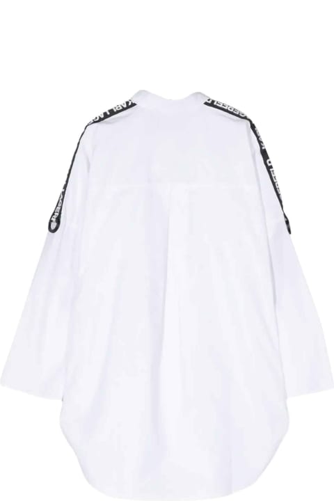 Dresses for Girls Karl Lagerfeld Kids White Dress Girl