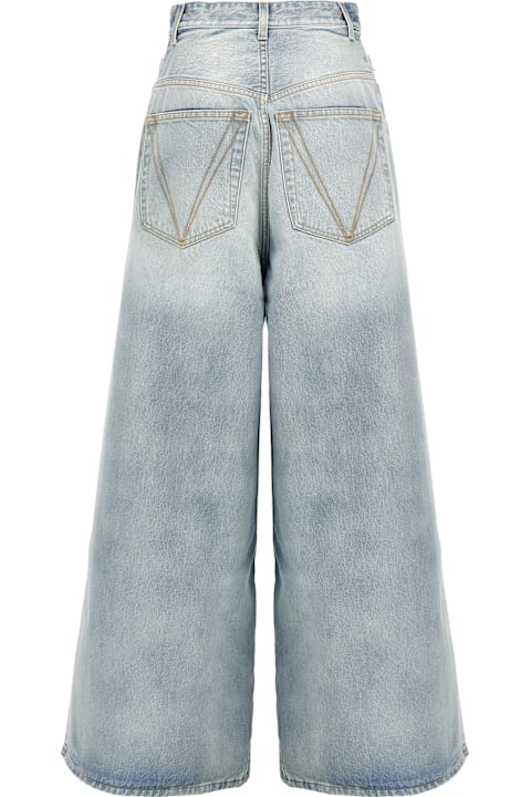 VETEMENTS Jeans for Women VETEMENTS 'crystal Logo Big Shape' Jeans