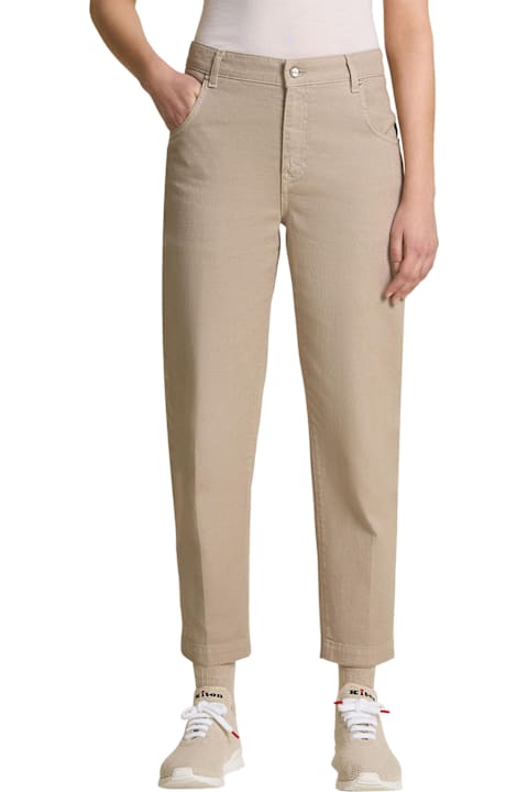 Kiton for Women Kiton Trousers Cotton