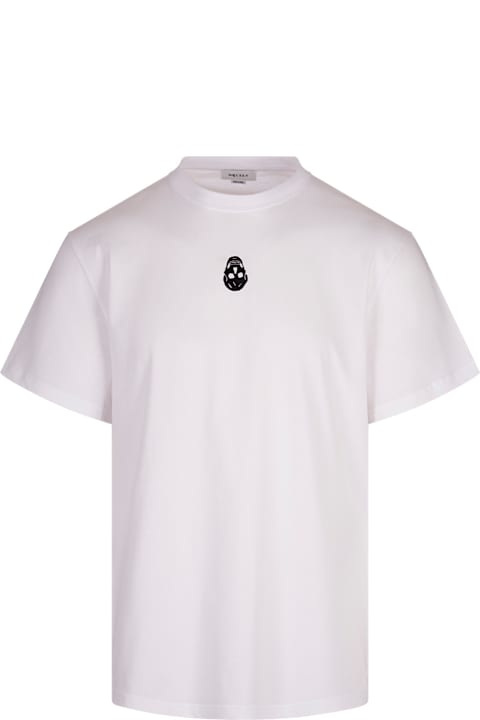 Alexander McQueen Topwear for Men Alexander McQueen White T-skirt With Inverted Skull