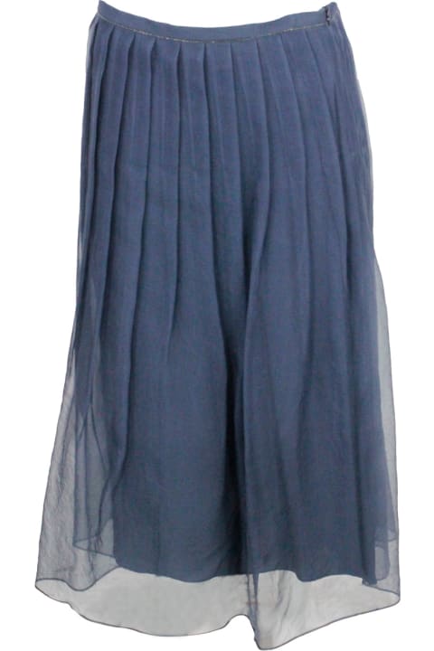 Brunello Cucinelli Clothing for Women Brunello Cucinelli Long Pleated Skirt
