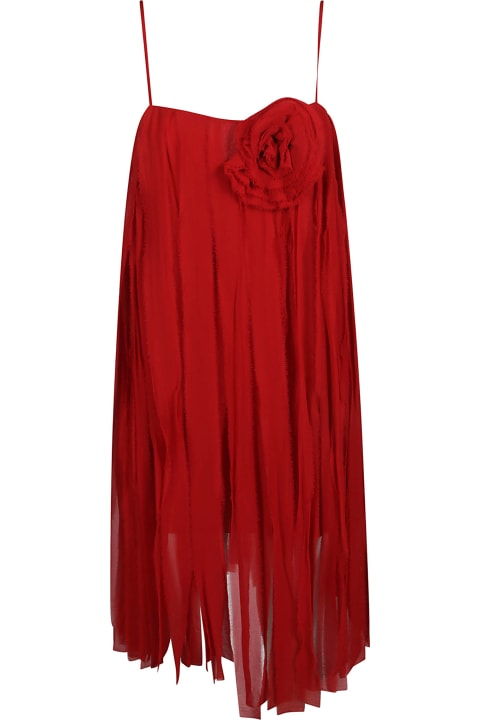 Blumarine Underwear & Nightwear for Women Blumarine Flower Detail Fringed Dress