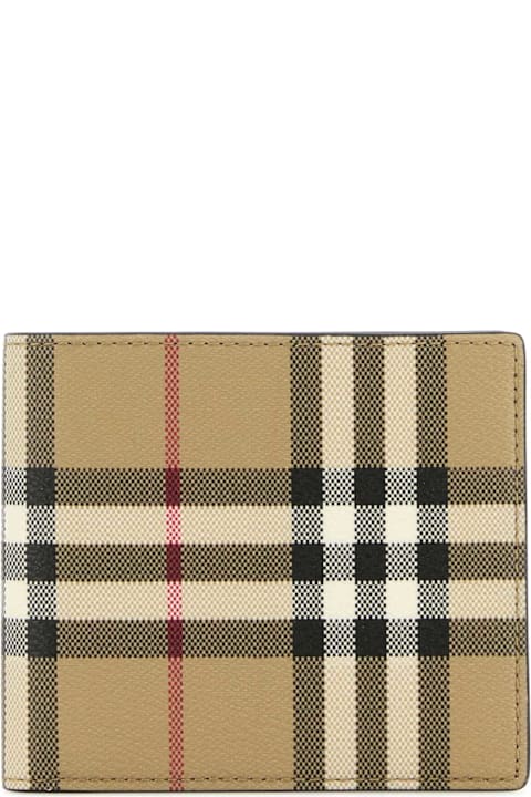 Burberry Wallets for Men Burberry Printed Canvas Wallet