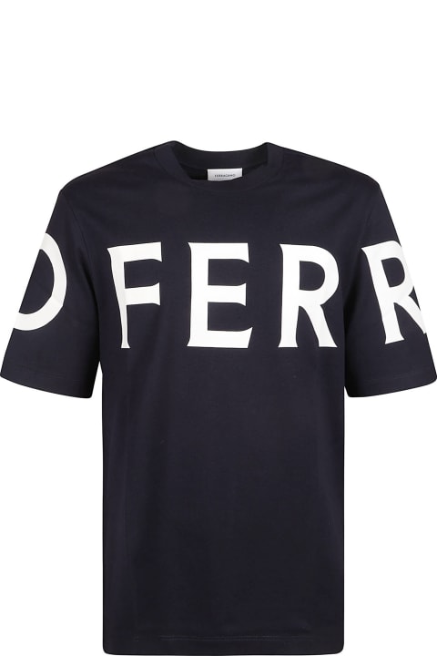 Ferragamo Topwear for Men Ferragamo Logo All-over T-shirt