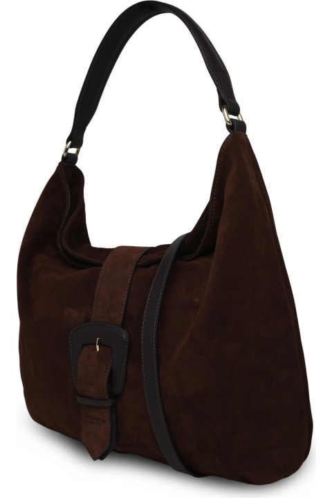 'karen' Dark Brown Leather Bag