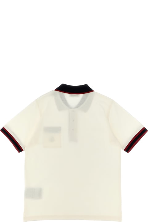 T-Shirts & Polo Shirts for Boys Moncler Logo Patch Polo Shirt