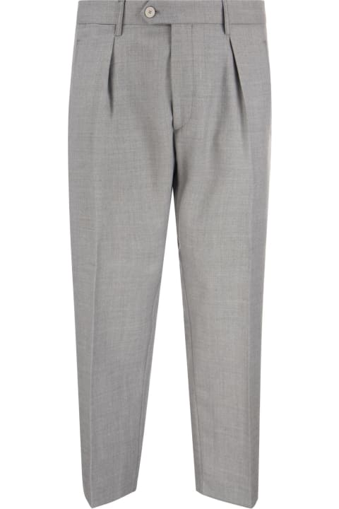 Etro for Men Etro Fresh Wool Tailored Trousers