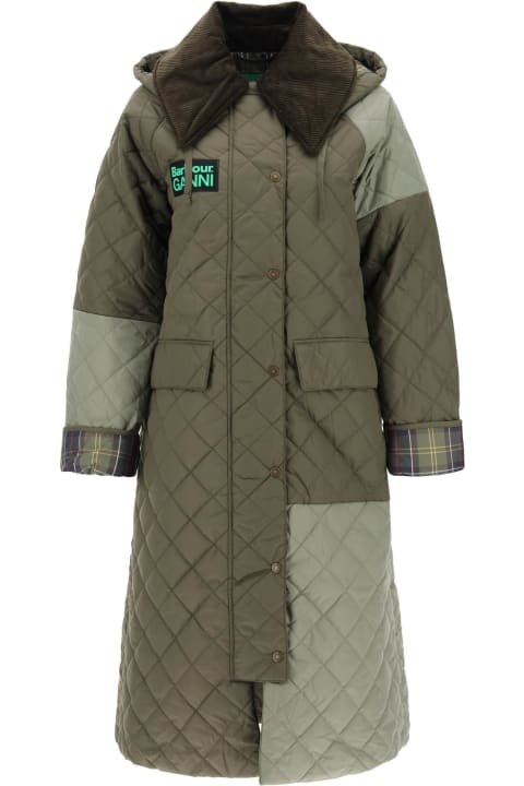 Barbour Coats & Jackets for Women Barbour 'quilted Burghley' Long Down Jacket