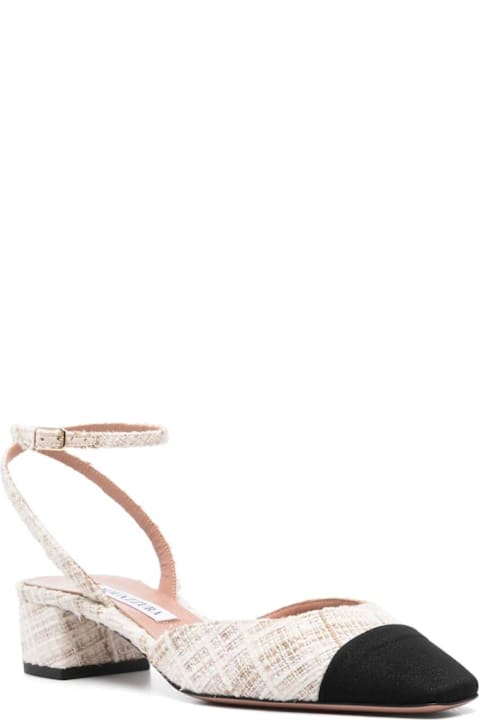 Aquazzura Shoes for Women Aquazzura Two-toned Square Toe Pumps