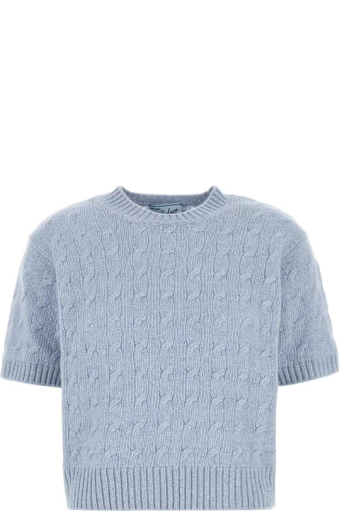 ウィメンズ Pradaのウェア Prada Short-sleeved Crew Neck Sweater