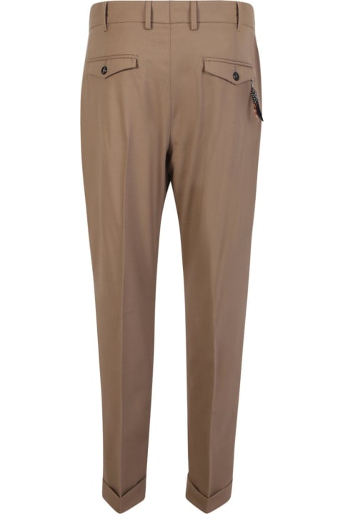 Fashion for Men PT01 Pressed Crease Tailored Trousers