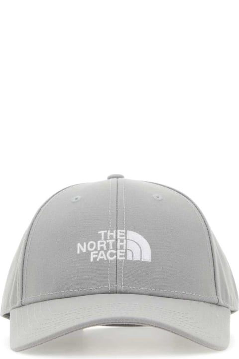 メンズ新着アイテム The North Face Grey Polyester Baseball Cap