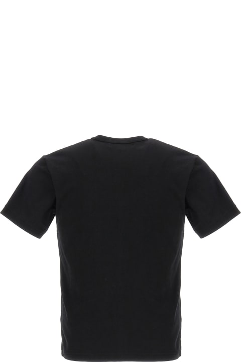 Black Comme des Garçons Topwear for Women Black Comme des Garçons Printed T-shirt
