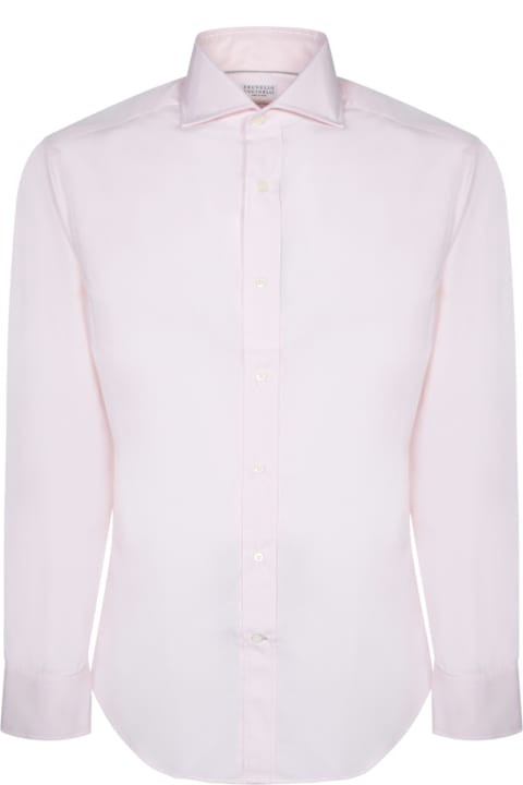 Homeware Brunello Cucinelli Pink Cotton Shirt