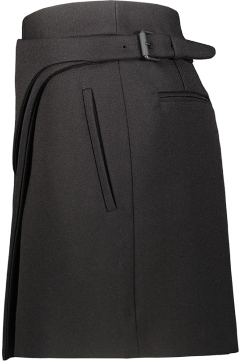 WARDROBE.NYC Skirts for Women WARDROBE.NYC Wrap Skirt Mini