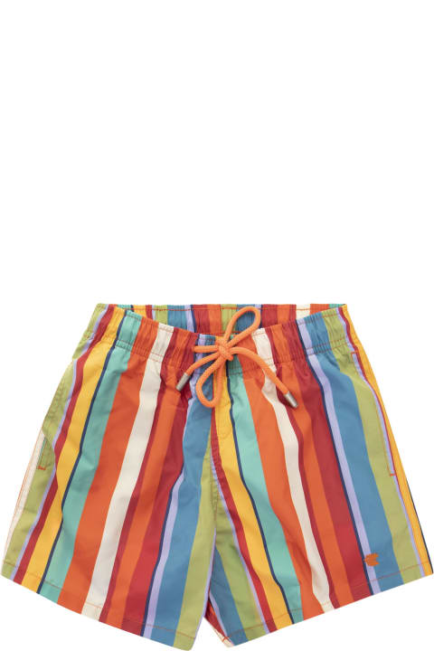 Gallo Swimwear for Boys Gallo Striped Beach Boxers