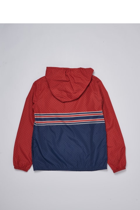 Coats & Jackets for Boys Gucci Jacket Zip Logo Gg Jacket