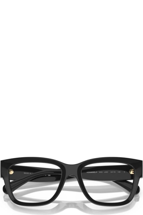 Chanel for Men Chanel Rectangle Frame Glasses