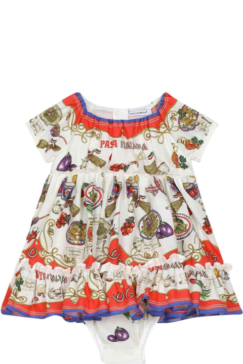 Multicolored Baby Girl Dress .