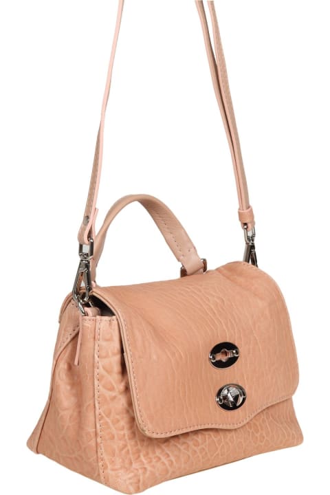 Bags for Women Zanellato Postina Baby Sansone In Rose Color Leather