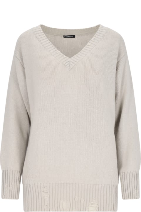 أدوات منزلية Canessa Destroyed Detail Sweater