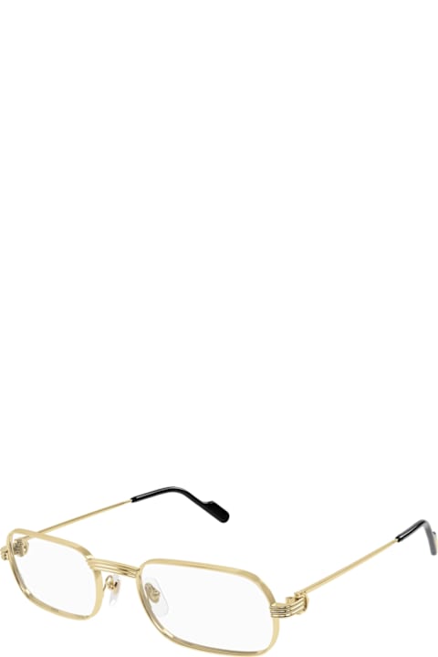 Cartier Eyewear for Kids Cartier Eyewear Cartier Ct0556o Première De Cartier 001 Gold Glasses