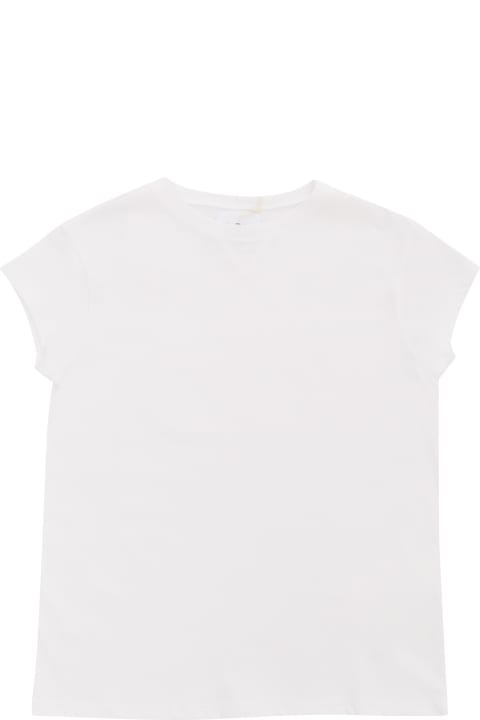 Douuod T-Shirts & Polo Shirts for Girls Douuod White T-shirt