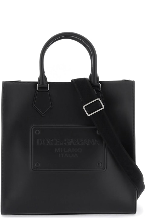 Dolce & Gabbana Bags for Men Dolce & Gabbana Logo Tote Bag