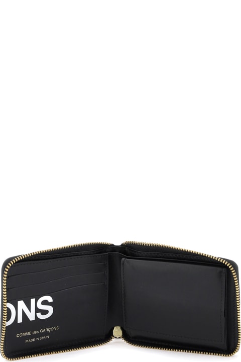 Comme des Garçons Wallet Wallets for Men Comme des Garçons Wallet Zip-around With Maxi Logo
