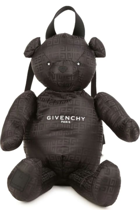 ベビーガールズ Givenchyのアクセサリー＆ギフト Givenchy Black Teddy 4g Backpack