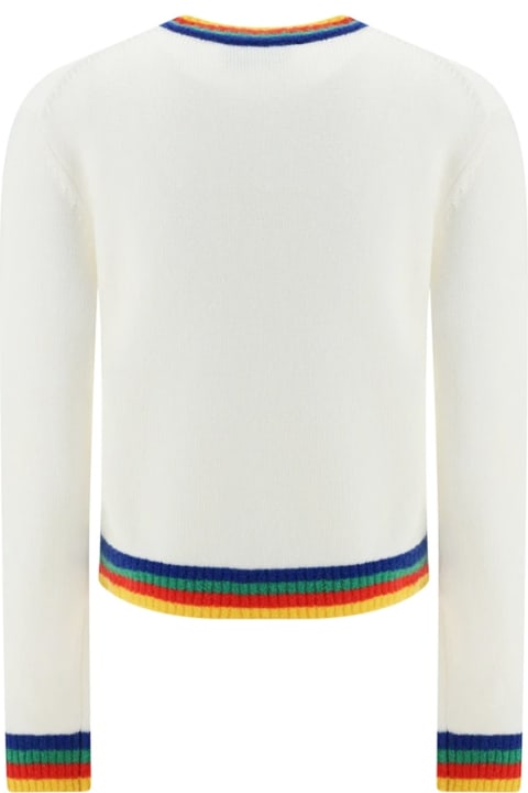 Clothing for Women Casablanca Wool Logo Sweater