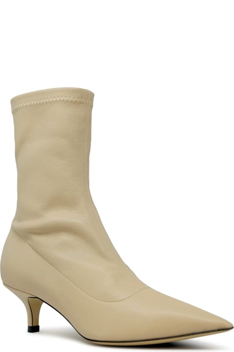 Parosh D060122 Slayshoe Beige Eco Leather Strech Boots