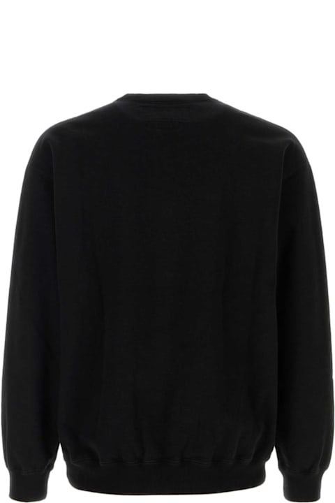 Yohji Yamamoto لـ Women Yohji Yamamoto Black Cotton Yohji Yamamoto X Neighborhood Sweatshirt