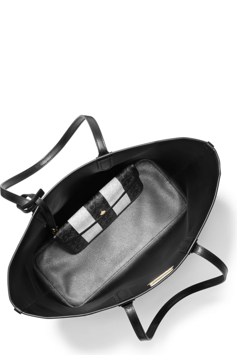 Fashion for Women Michael Kors Striped Shopping Bag With Logo