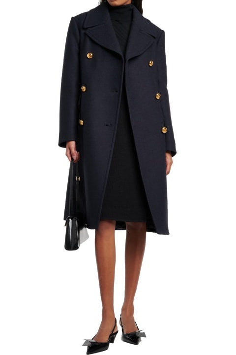 Coats & Jackets for Women Prada Double-breasted Wool Coat