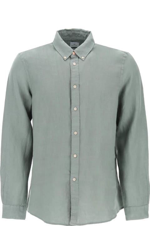 PS by Paul Smith for Men PS by Paul Smith Linen Button-down Shirt For