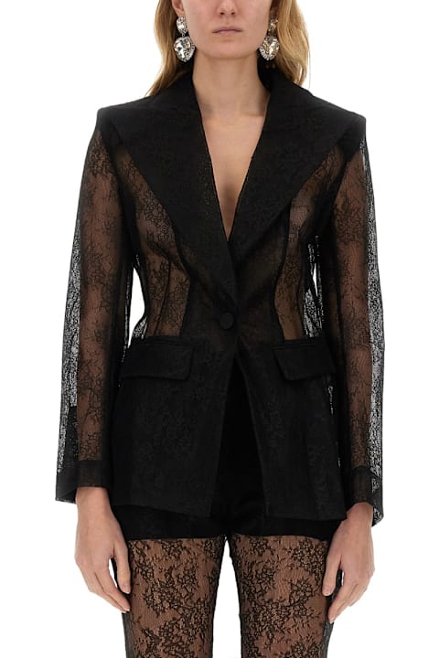 Nina Ricci معاطف وجواكت لـ السيدات Nina Ricci Lace Blazer