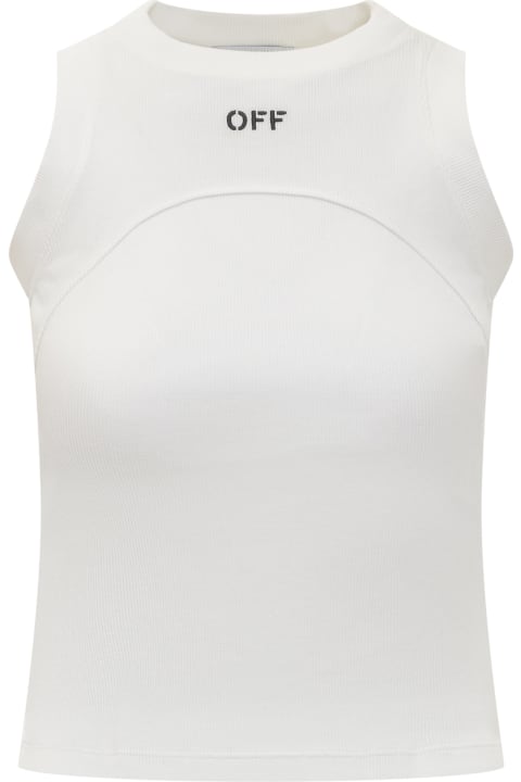 Off-White Topwear for Women Off-White Off Logo Top.