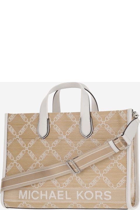 Fashion for Women Michael Kors Gigi Large Straw Bag