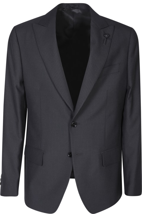 Suits for Men Lardini Attitude Black Suit