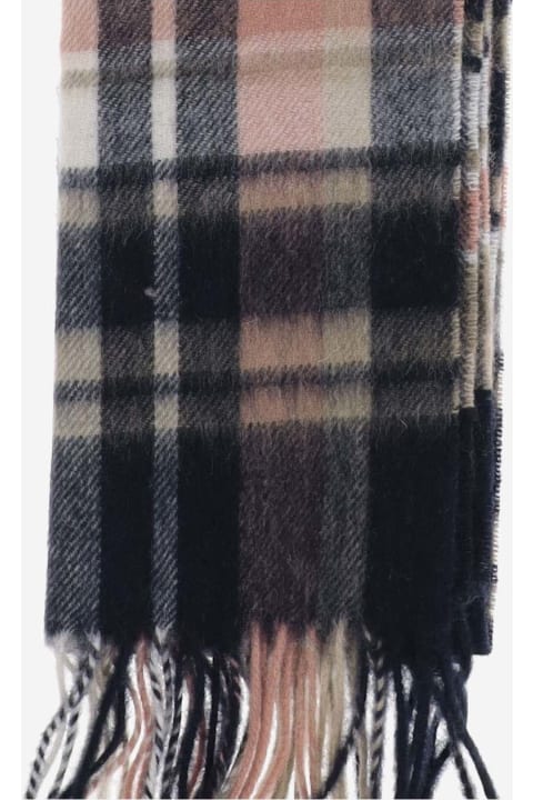 Barbour إكسسوارات لـ السيدات Barbour Lambswool And Cashmere Scarf