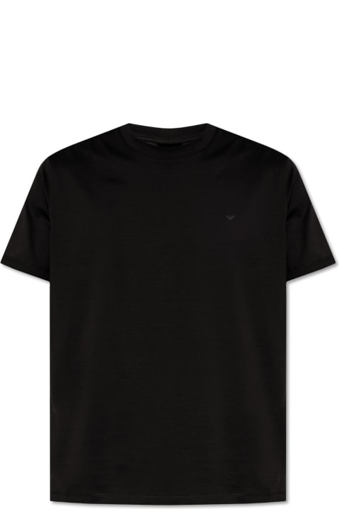 Emporio Armani for Men Emporio Armani Emporio Armani T-shirt With Lace Inserts