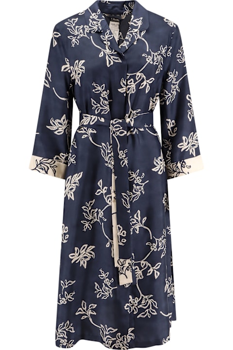 'S Max Mara Dresses for Women 'S Max Mara Timeo Kaftan Silk Dress With Floral Print