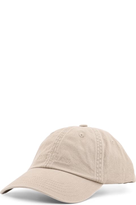 Hats Sale for Men Stone Island Cotton Baseball Hat