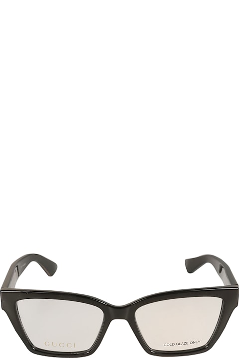 Homeware Gucci Eyewear Logo Lens Square Frame