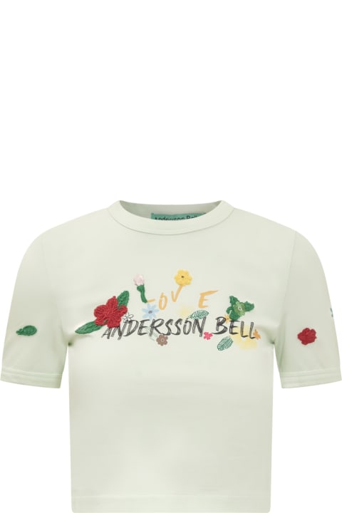 ウィメンズ Andersson Bellのトップス Andersson Bell T-shirt With Logo