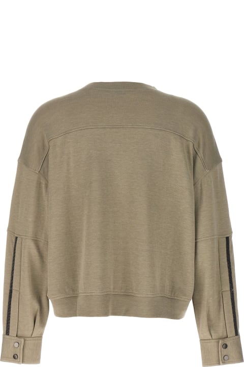 Brunello Cucinelli Fleeces & Tracksuits for Women Brunello Cucinelli 'monile' Sweatshirt