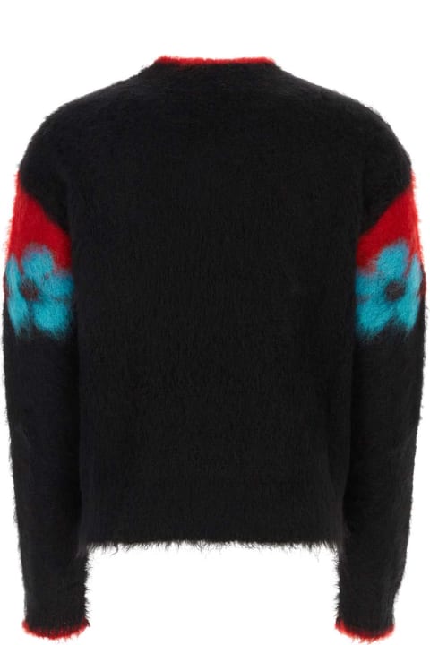 Marni Sweaters for Men Marni Black Mohair Blend Sweater