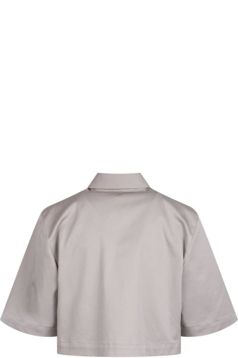 ウィメンズ MSGMのトップス MSGM Floral Detailed Cropped Shirt