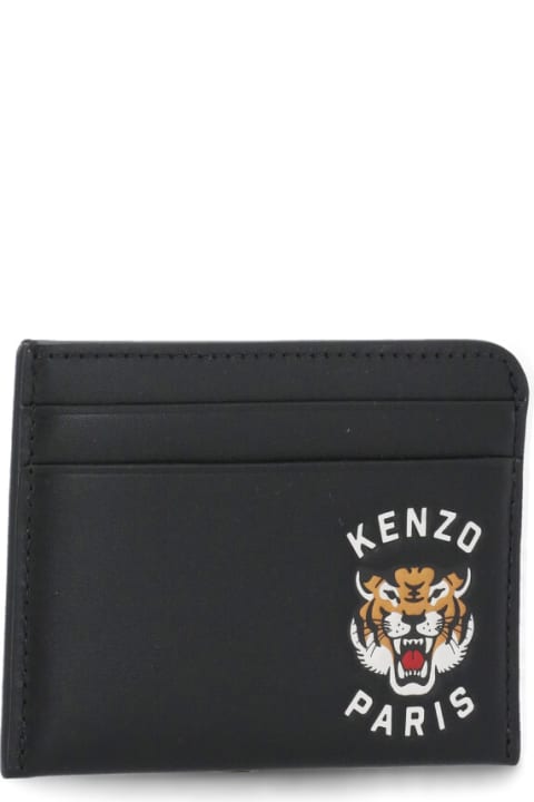 メンズ バッグのセール Kenzo Card Holder With Logo